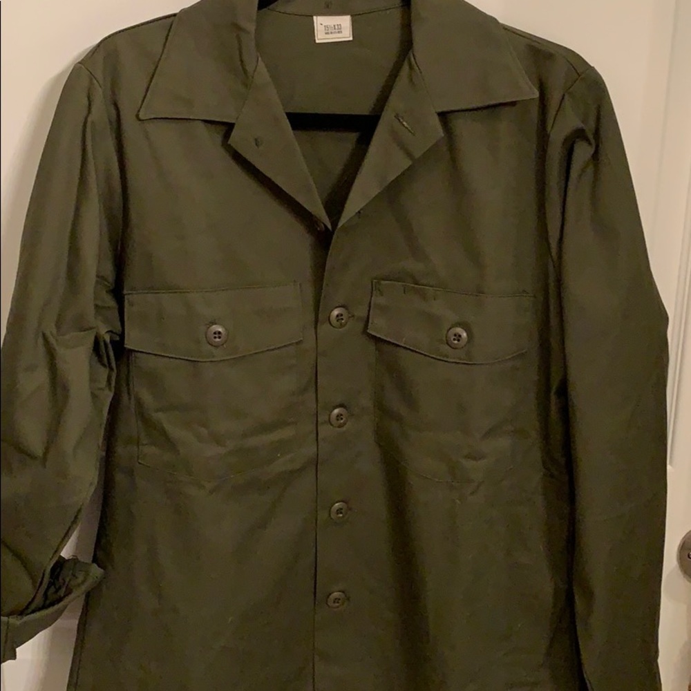 Army Green Army Shirt